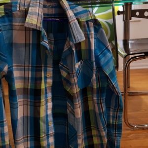 Kid boys button down shirt